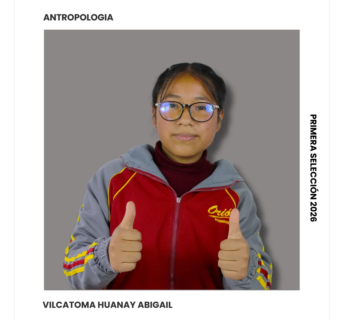 VILCATOMA HUANAY ABIGAIL