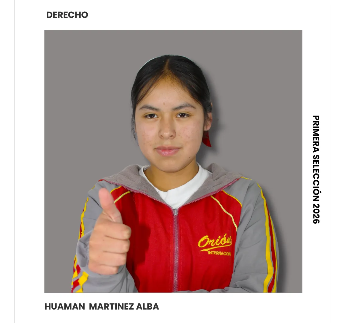 HUAMAN MARTINEZ ALBA